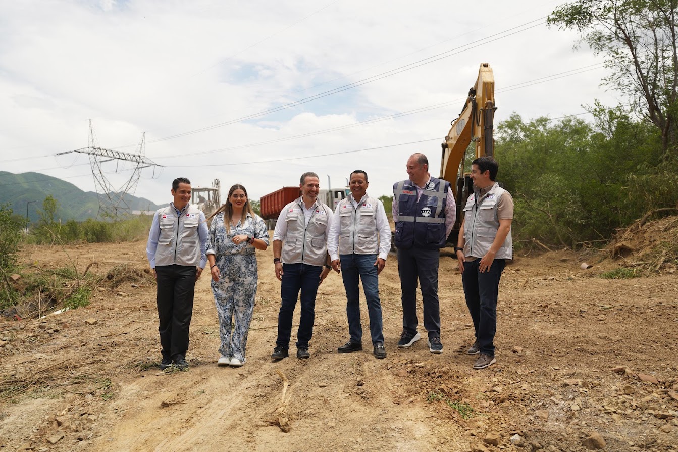 Inicia Monterrey construcción del Corredor Vial Huajuco