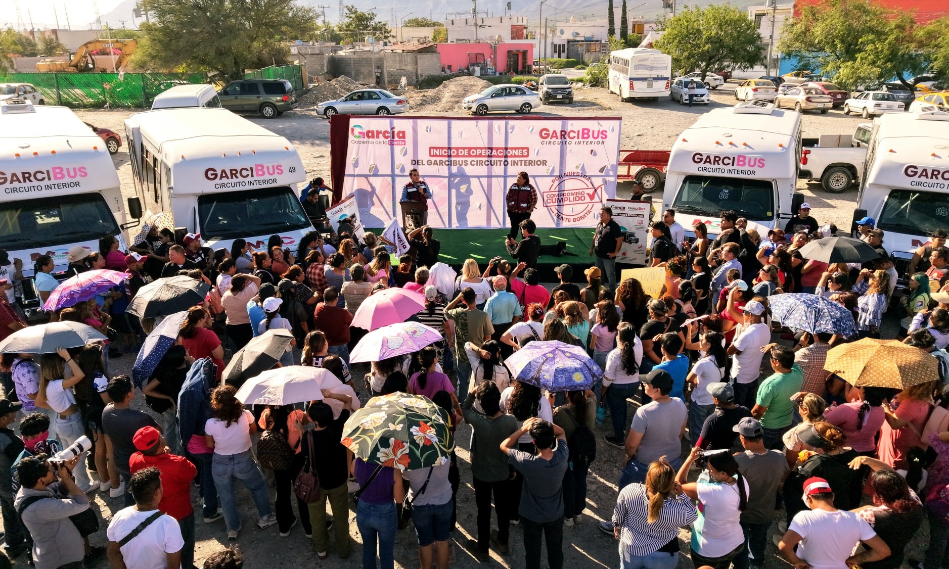 Pone García en ruta el «Garcibus Circuito Interior»