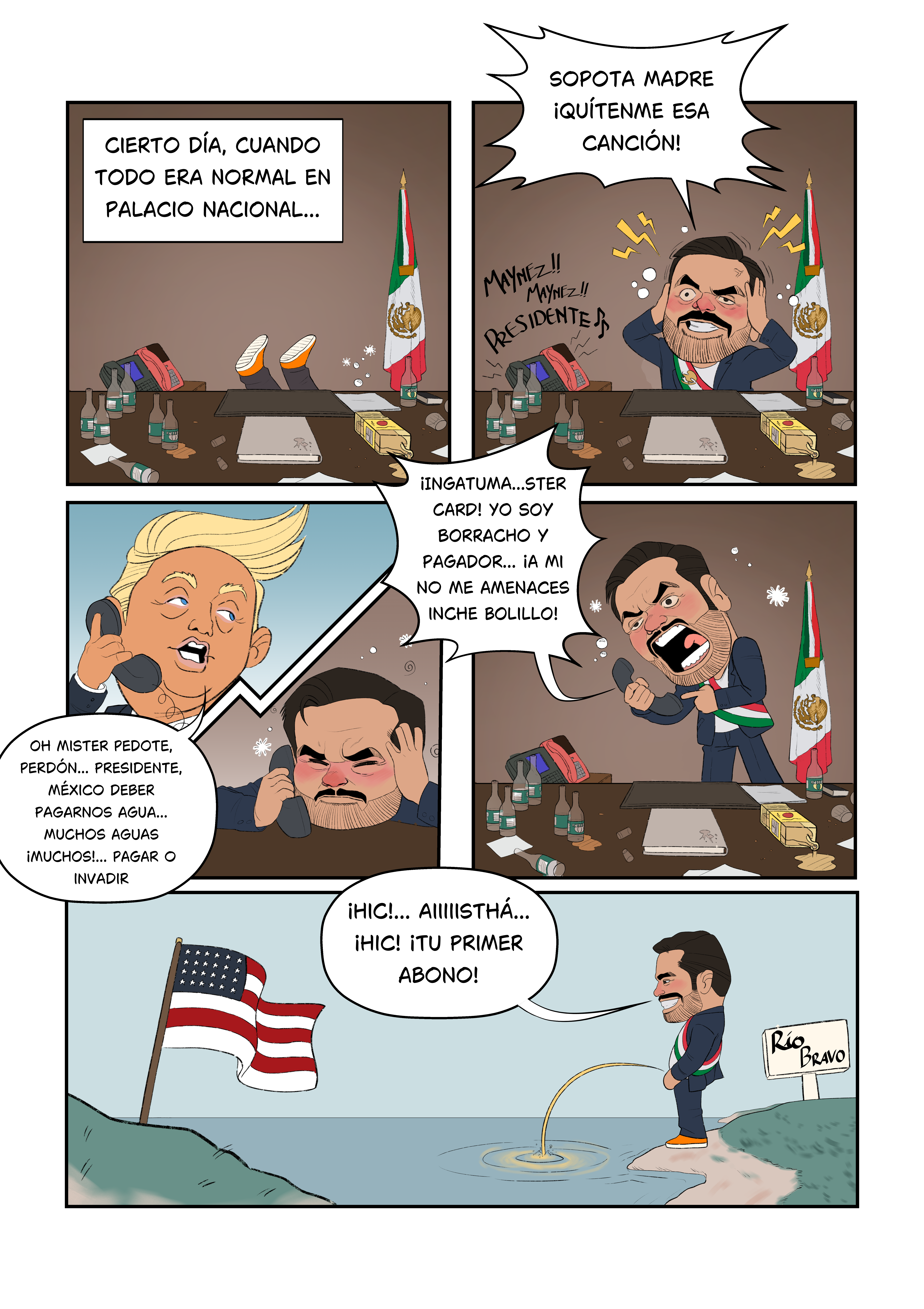 En un universo alterno donde Máynez es Presidente…