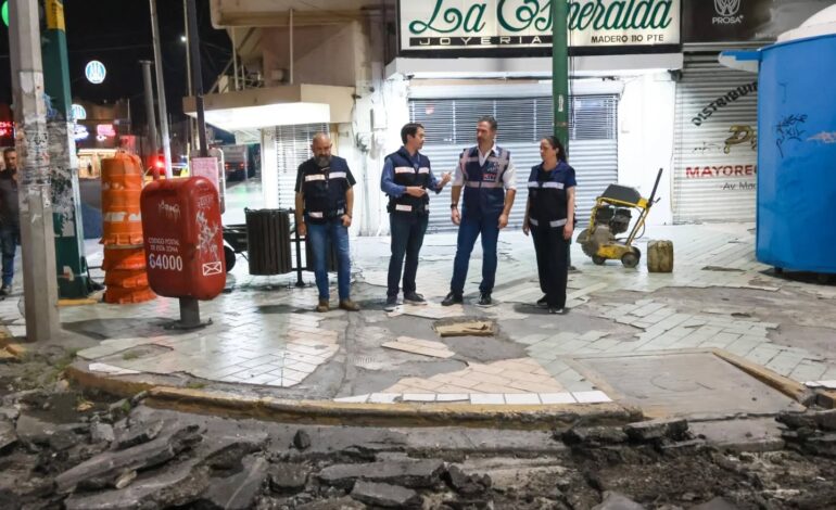 Arranca Monterrey operativo integral de limpieza nocturno