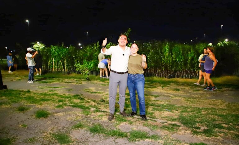 Va García por la plantación de un millón de árboles