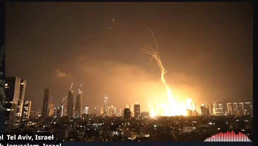 Irán lanza misiles contra Israel en respuesta a ataques a sitios nucleares