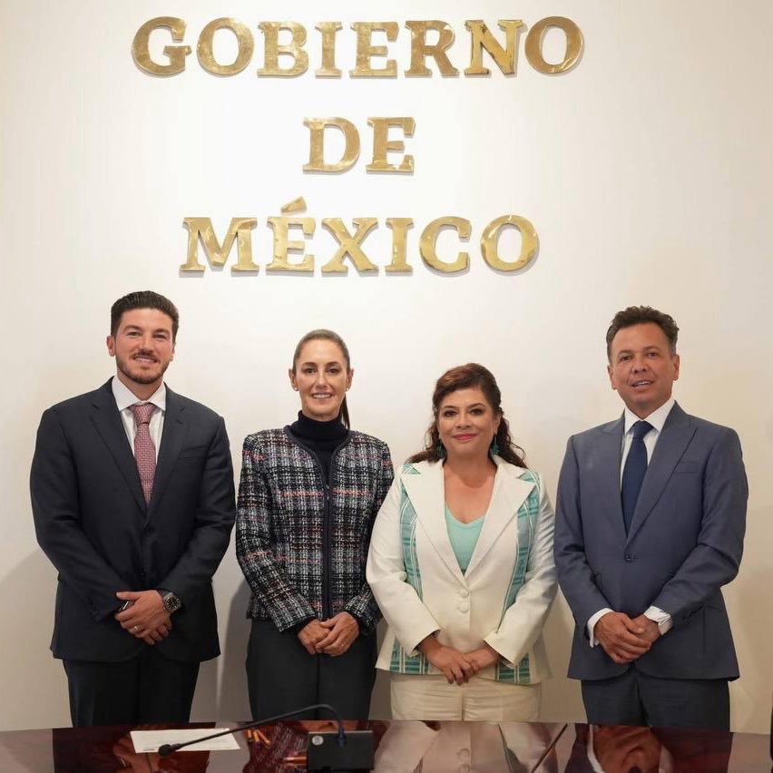 Gobernador se reúne con la presidenta en Palacio Nacional