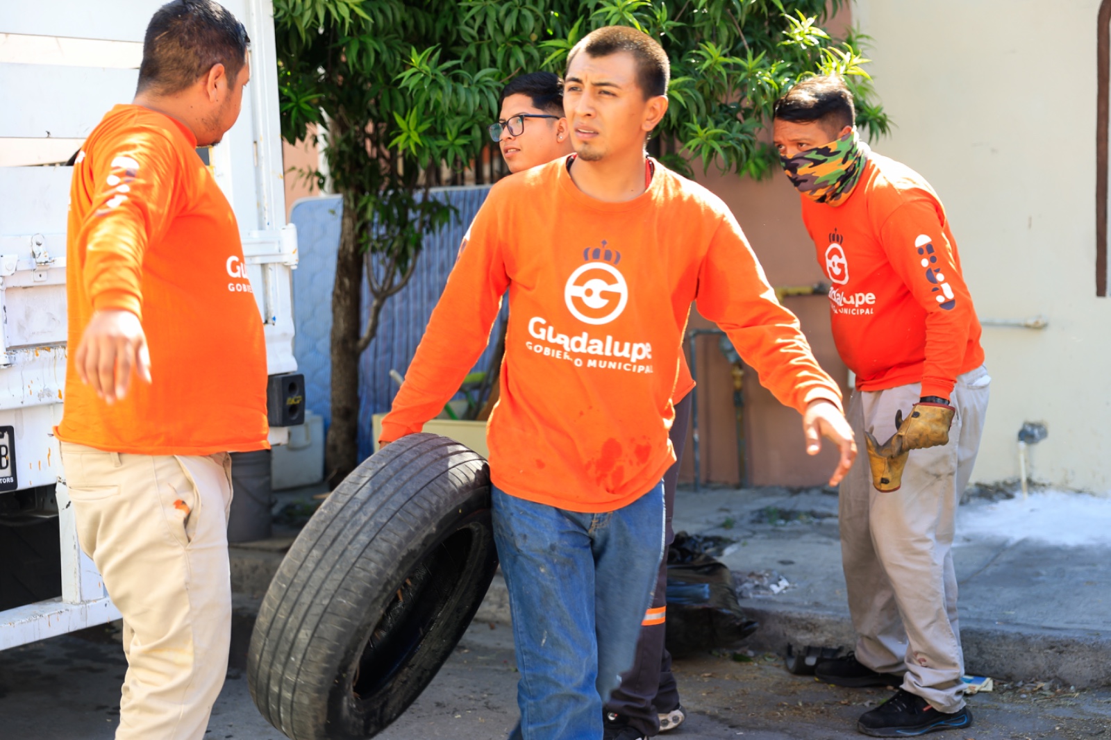 Retiran más de 270 toneladas de desechos con “Guadalupe Limpio”