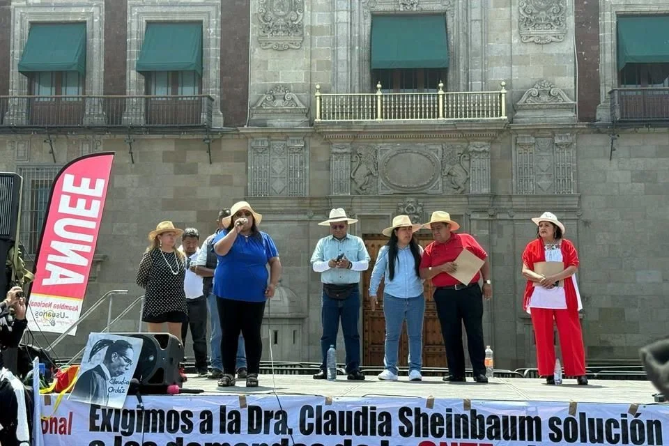 Nos vamos, pero volveremos doble o triple.- CNTE