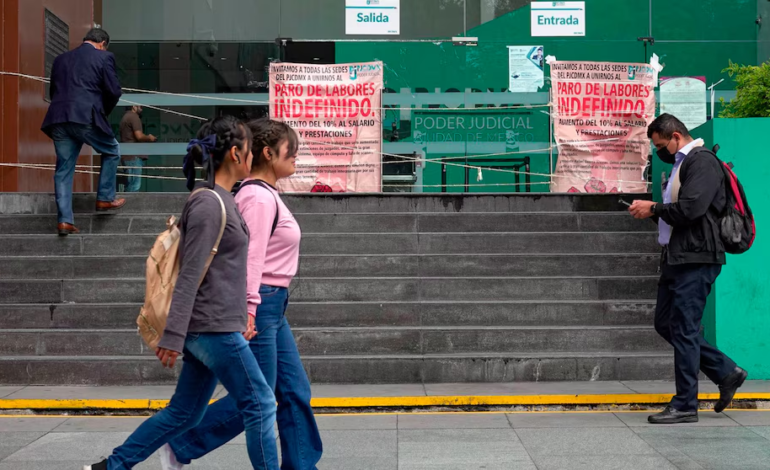 Paro en el Poder Judicial de la CDMX continuará de forma indefinida: trabajadores rechazan propuesta oficial