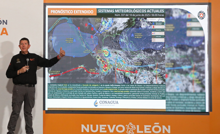 Ante pronóstico de lluvias, PCNL exhorta a seguir recomendaciones preventivas