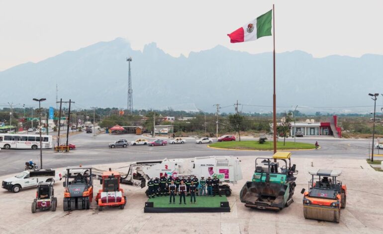 Con el «Tren de la Pavimentación» busca García rehabilitación de avenidas