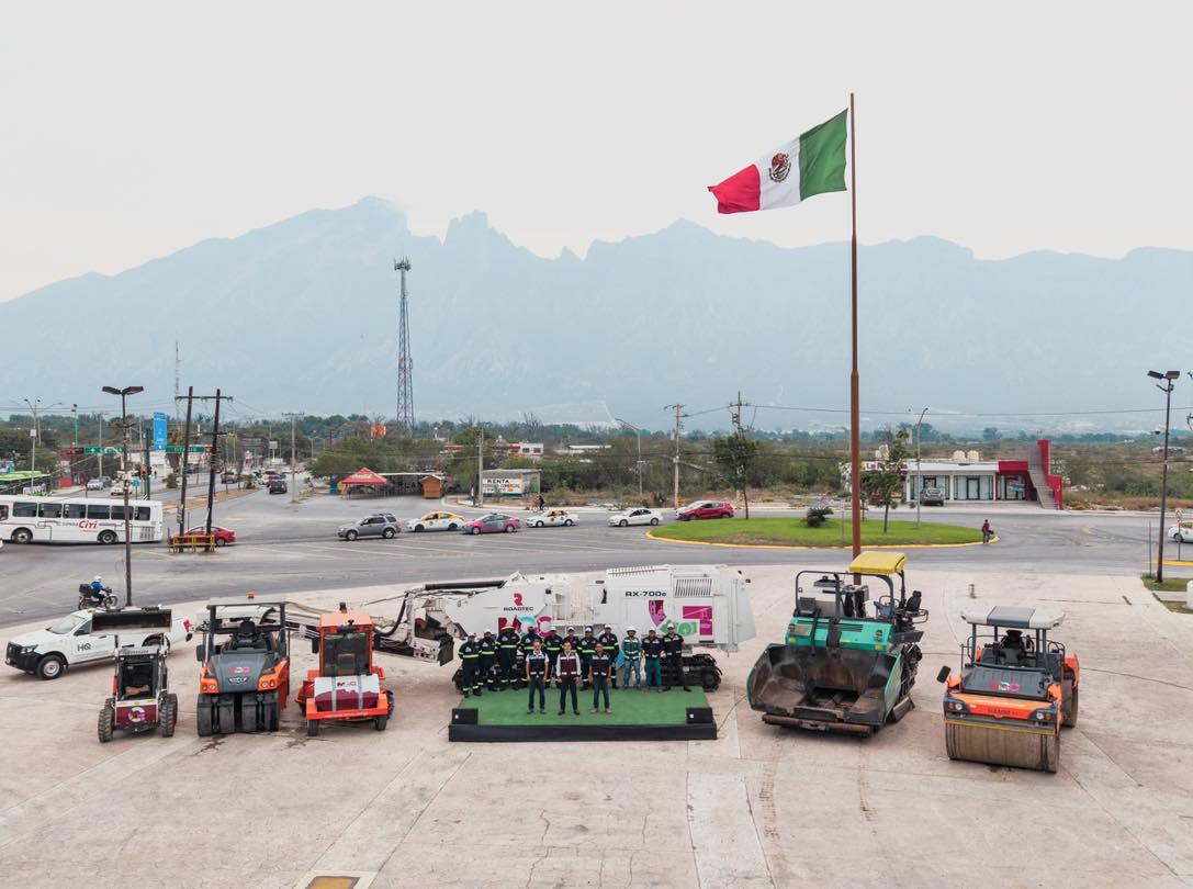 Con el «Tren de la Pavimentación» busca García rehabilitación de avenidas