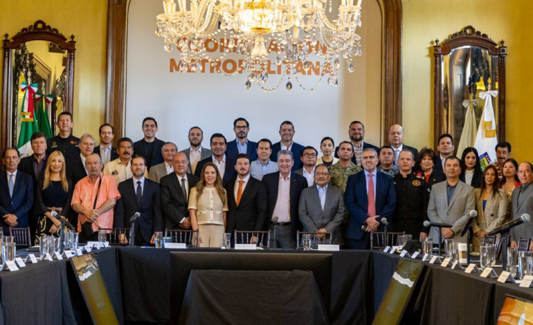 Reactivan trabajos de la Mesa de Coordinación Metropolitana