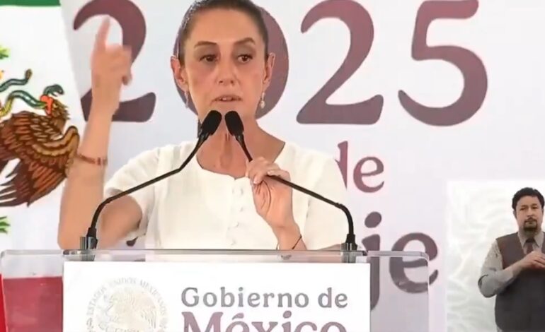 …Y Sheinbaum refuta acusación de Kristi Noem, titular de Seguridad Nacional de EU