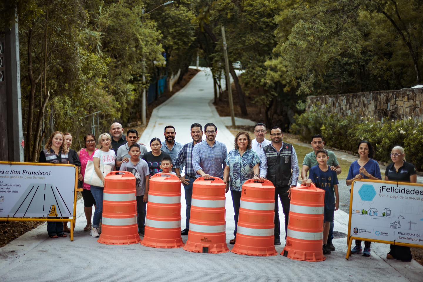 Habilita Santiago vía alterna a vecinos de la San Francisco