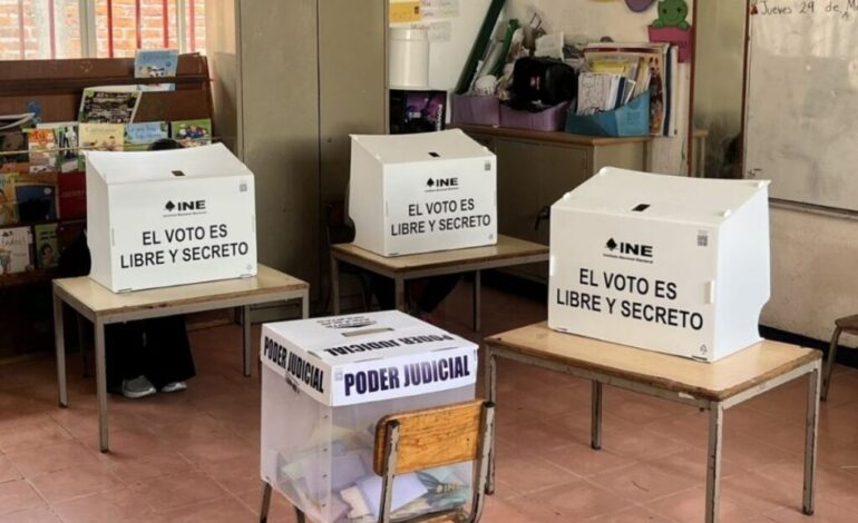 Sugiere OEA evaluar si conviene seguir con el voto popular judicial