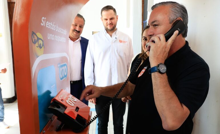 Es Guadalupe primer municipio con cabina 070