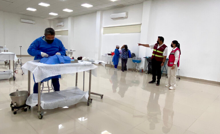 Realizan brigada de Bienestar Animal en colonia Zimix