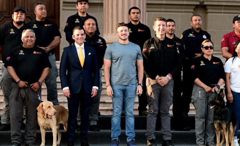 «Son un orgullo para el estado»: Flores Serna reconoce labor de Protección Civil en Texas