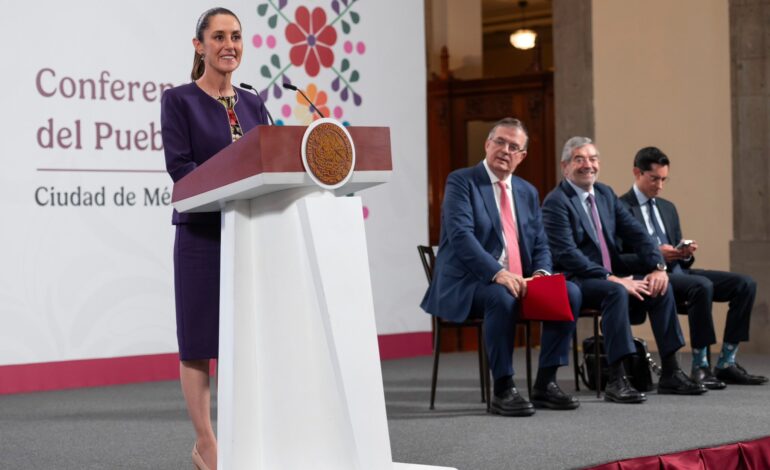 Acuerdan EU y México nuevo plazo de 90 días por aranceles