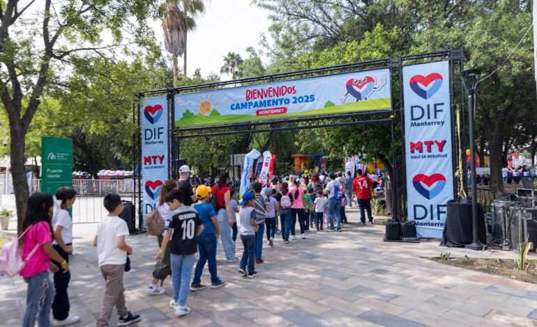 Inicia Monterrey Campamento “Un Verano DIFerente”