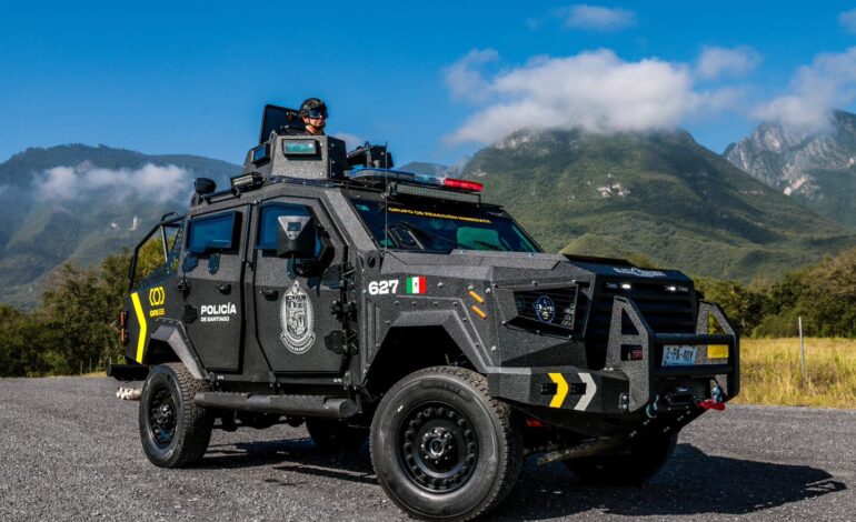 Fortalece Santiago seguridad de municipio con «Black Mamba»