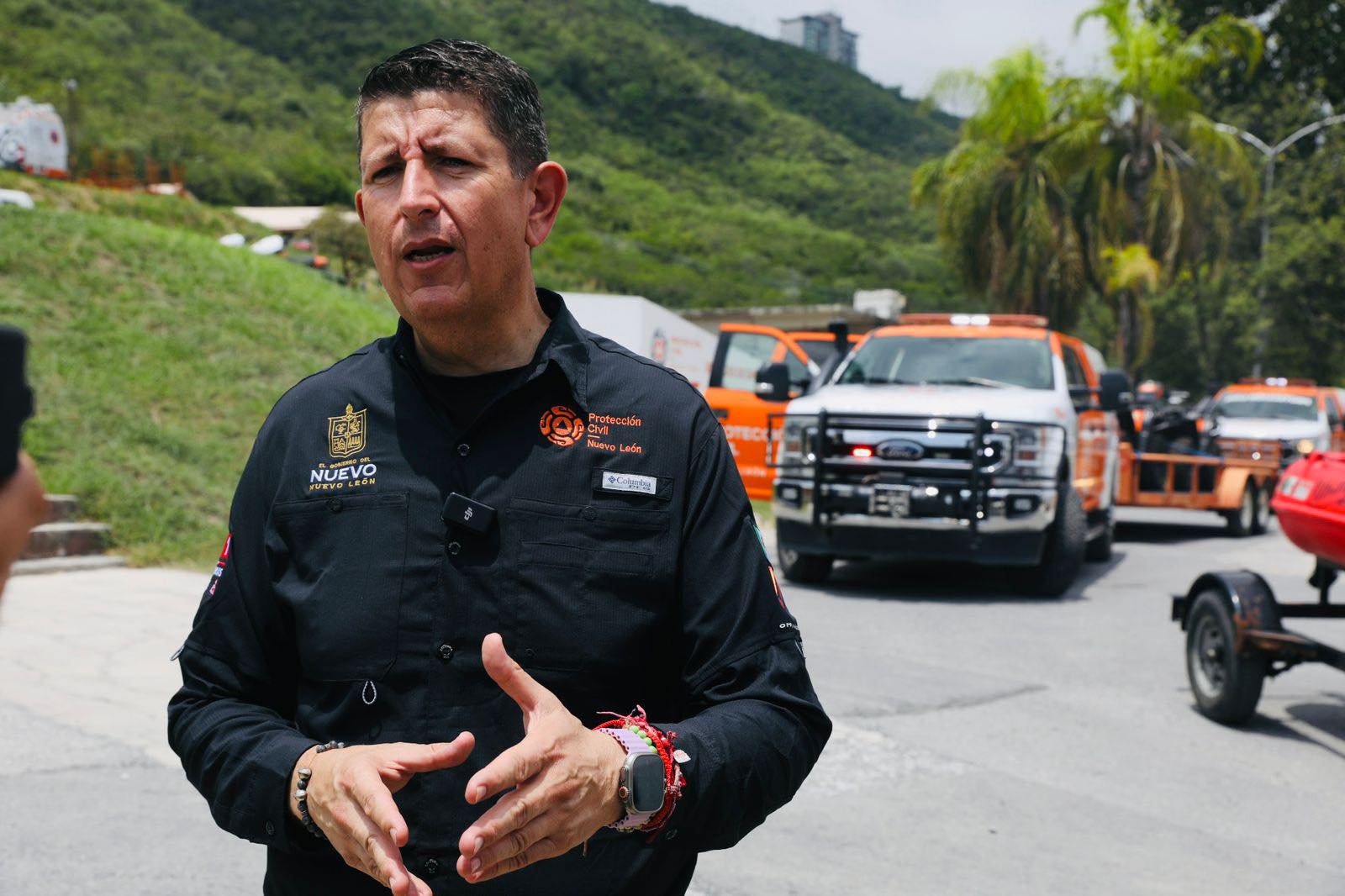 Rescatistas de PC NL apoyarán en Texas en labores de búsqueda y localización de afectados por inundaciones