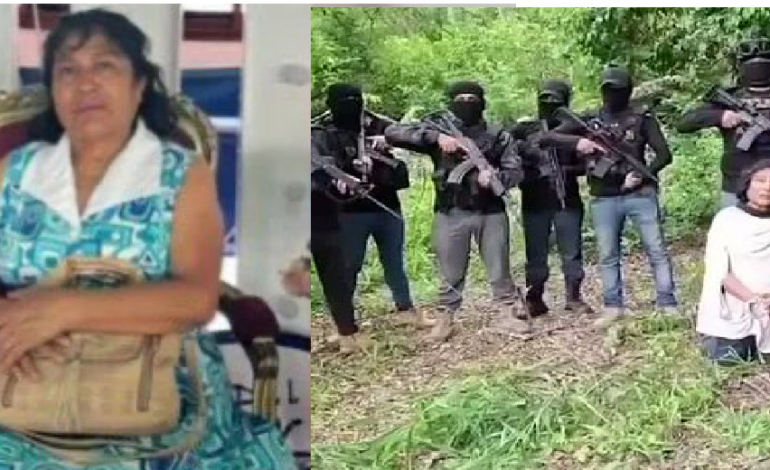 Tlacuaches secuestran, exhiben y asesinan a maestra jubilada en Álamo, Veracruz