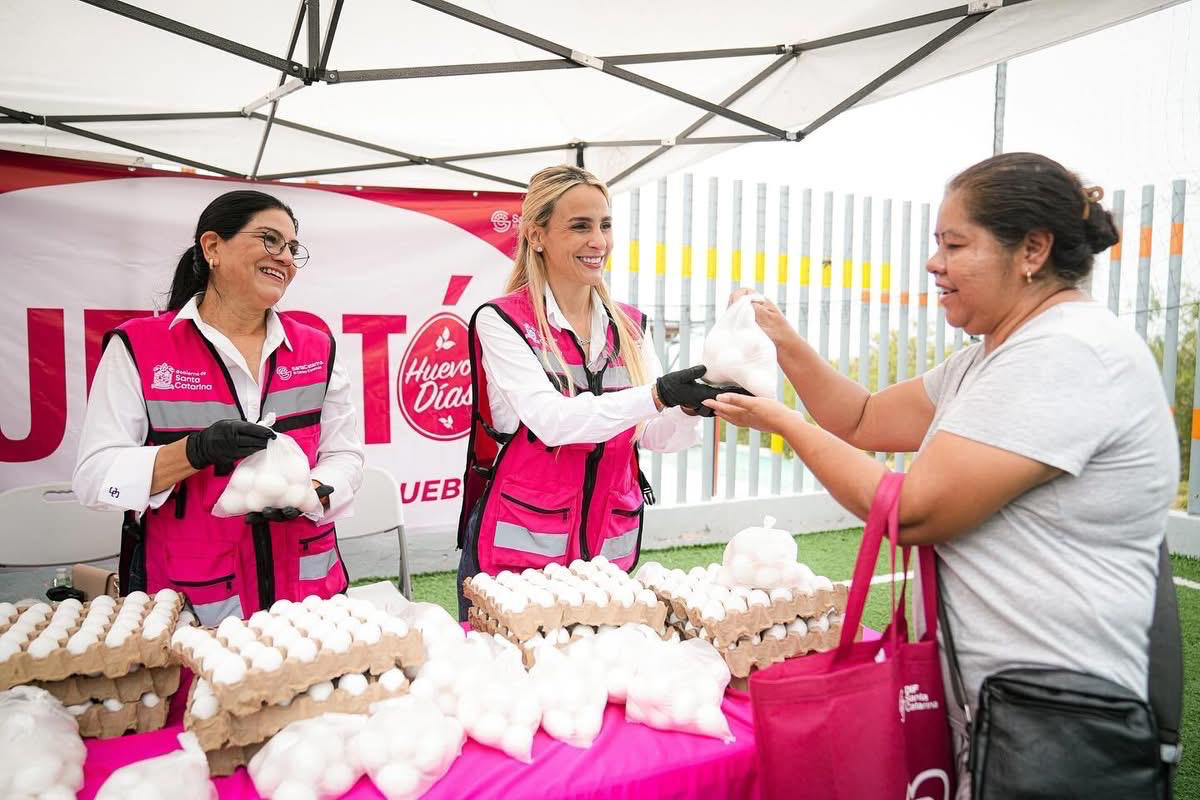 Santa Catarina lanza el Huevotón, para apoyar la economía familiar