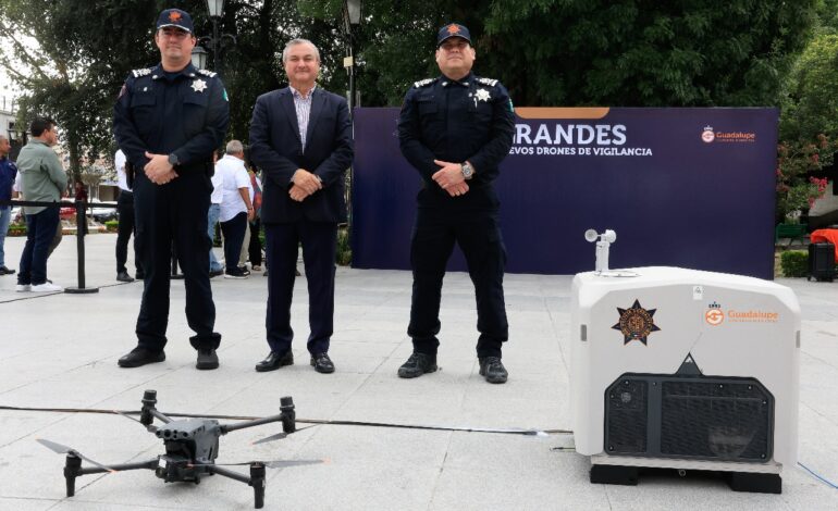 Integra Guadalupe «batallón de drones» a vigilancia aérea de municipio