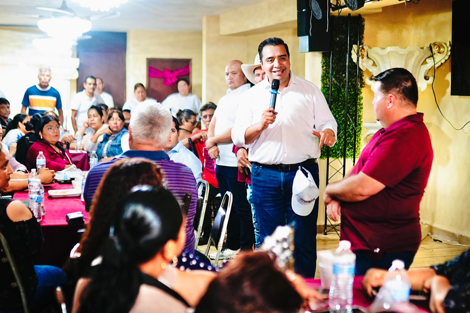 Inicia Nava recorrido por el estado y promueve sumarse a la Transformación