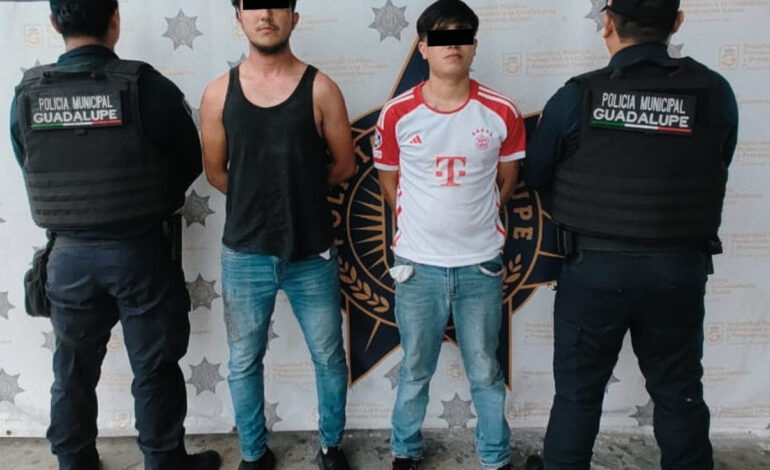 Pidieron el Úber y en vez de pagar lo robaron; los agarró la Policía de Guadalupe