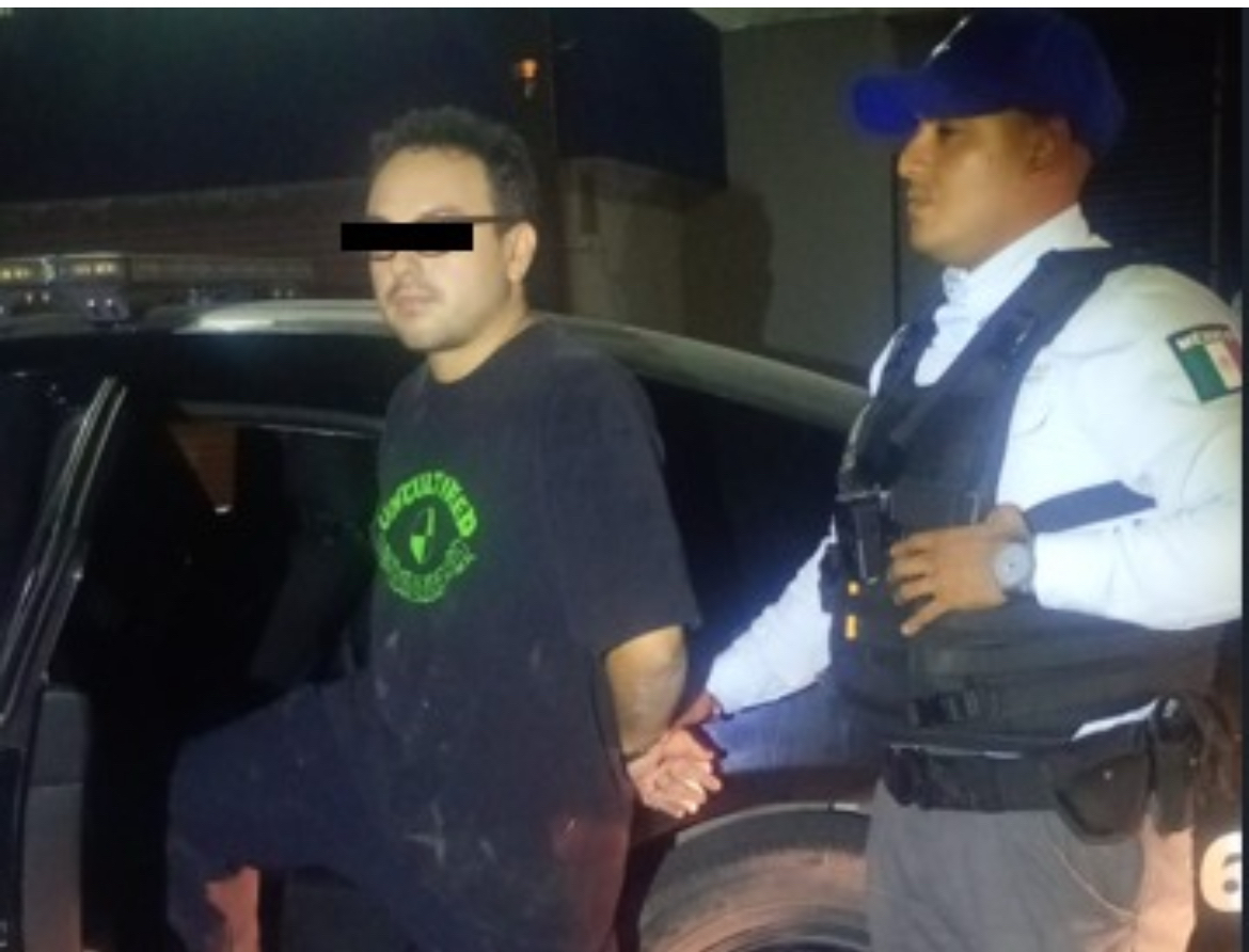 Los chavorrucos caen por grafitear paredes ajenas