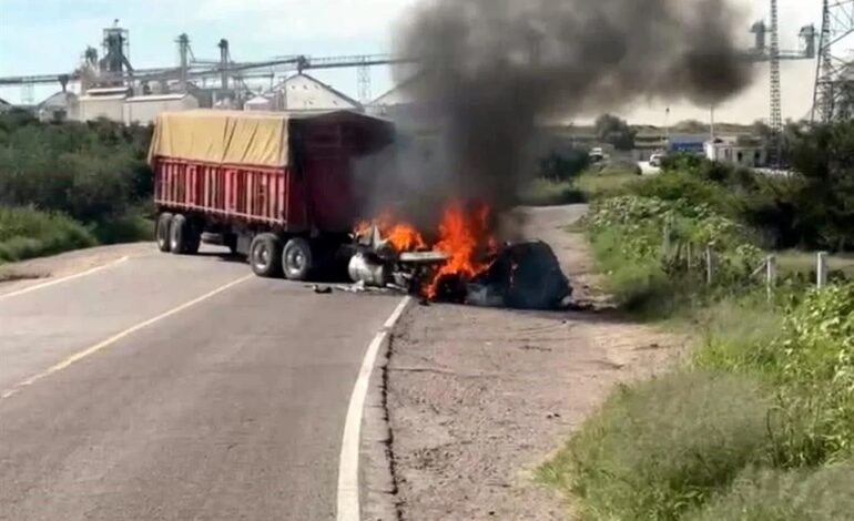 Desatan narcobloqueos en Aguascalientes tras operativo