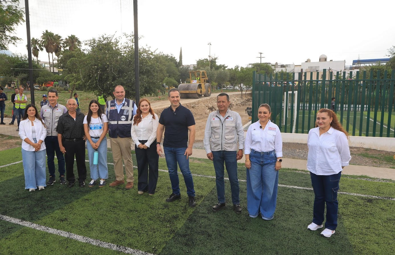 Inicia Monterrey rehabilitación simultánea de 4 espacios públicos