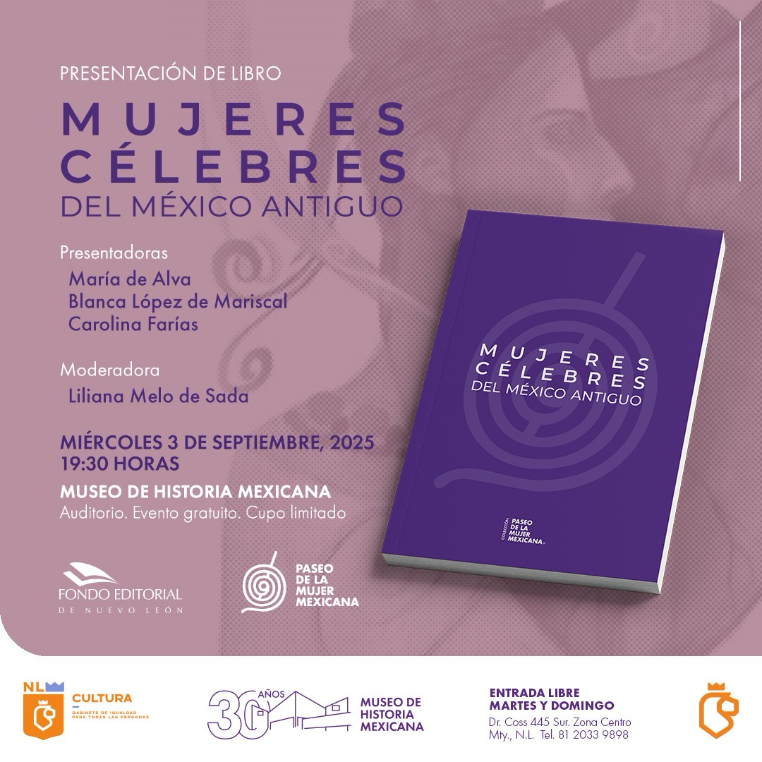 Presentan el libro «Mujeres célebres del México Antiguo»