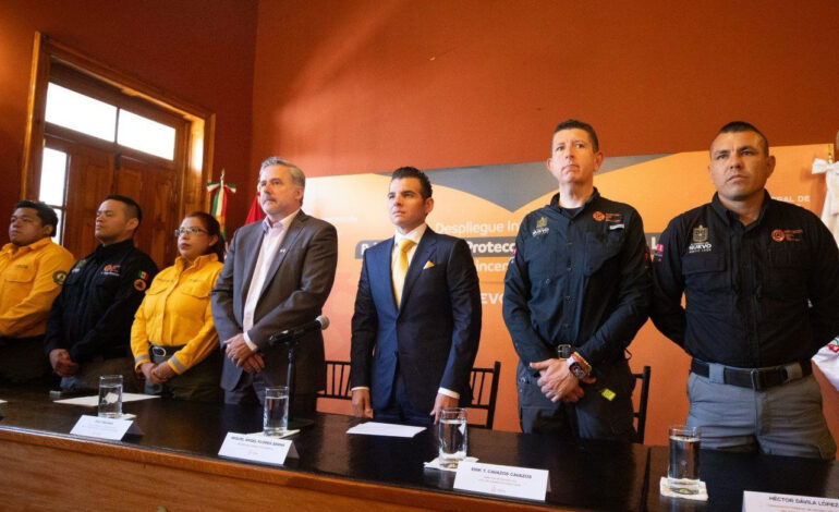 Brigada Fénix de PCNL combatirá incendios forestales en Canadá: Miguel Flores