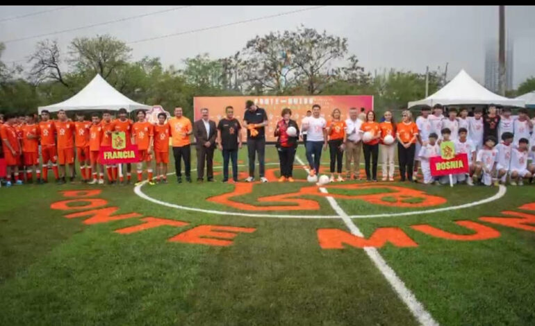 En 100 días: 161 canchas, 40 aulas para dar un nuevo rostro a las escuelas de NL
