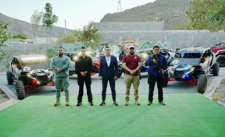 Acelera García tiempo de respuesta con «Velociraptors» policiacos