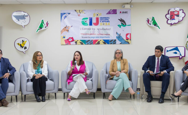 Celebra IEEPCNL participación en Consulta Infantil y Juvenil del INE
