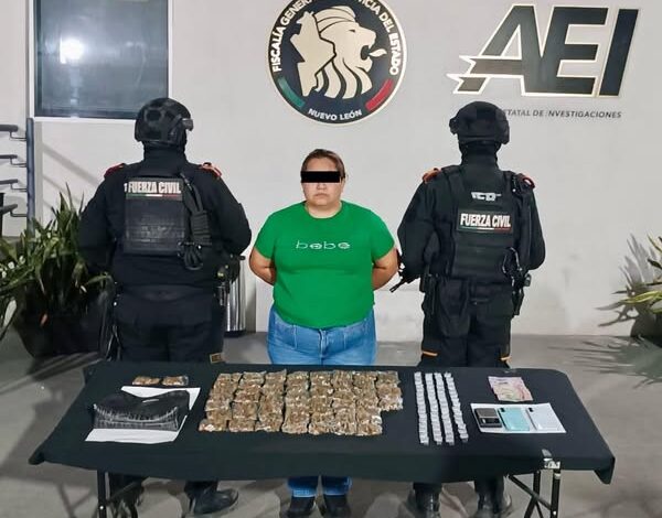 Atora Fuerza Civil a la «Aleyda» con mota y cristal en Mina, N.L.
