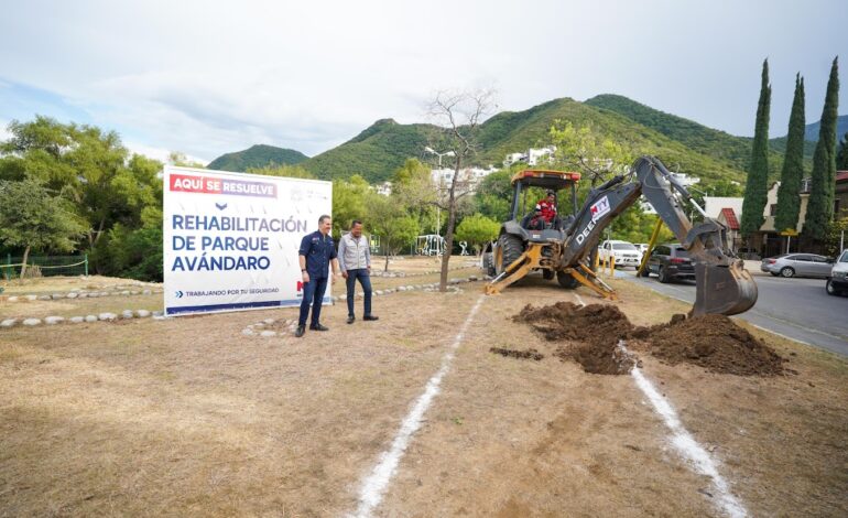 Inician rehabilitación de parques al sur de la ciudad