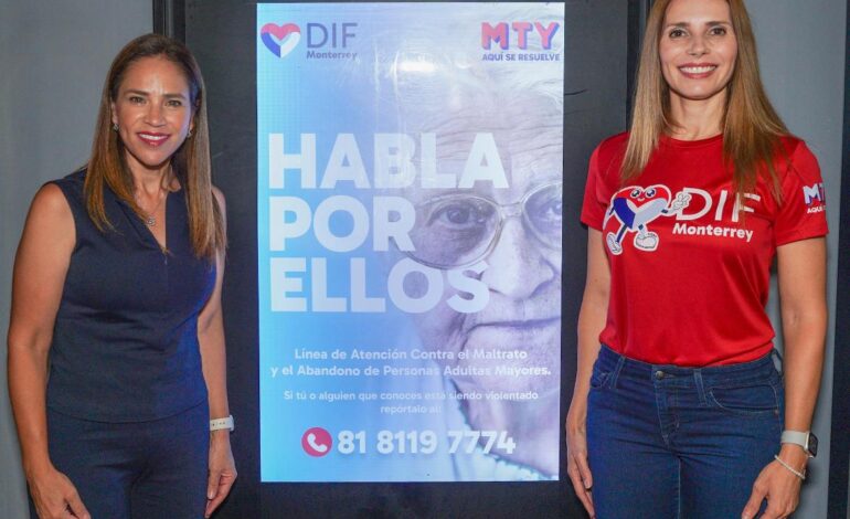 Refuerza DIF Monterrey campaña “Habla por Ellos”