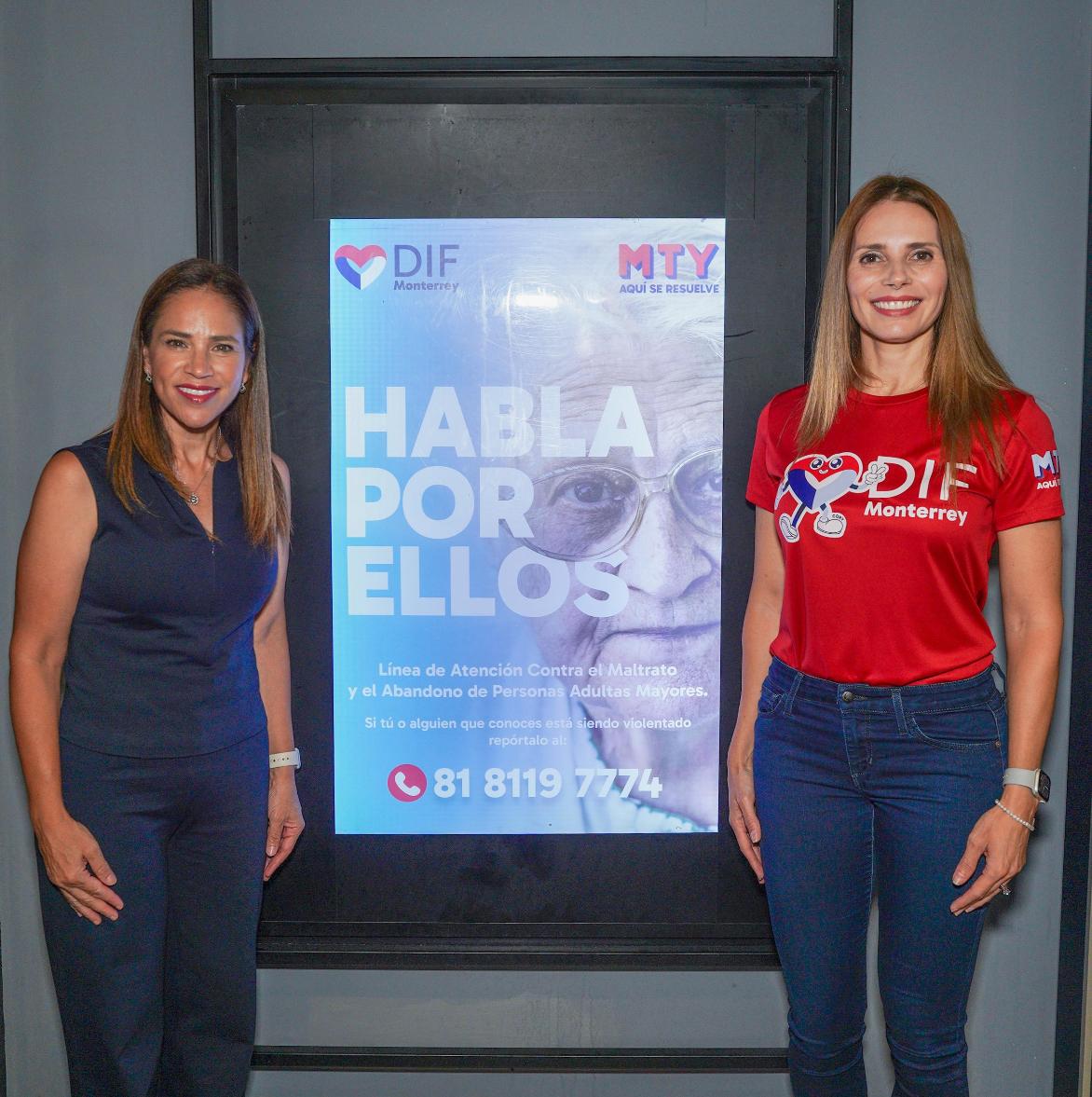 Refuerza DIF Monterrey campaña “Habla por Ellos”