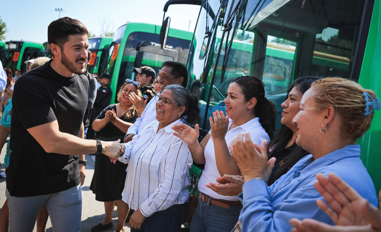 Va NL por primer lugar en movilidad con más unidades.- Samuel García