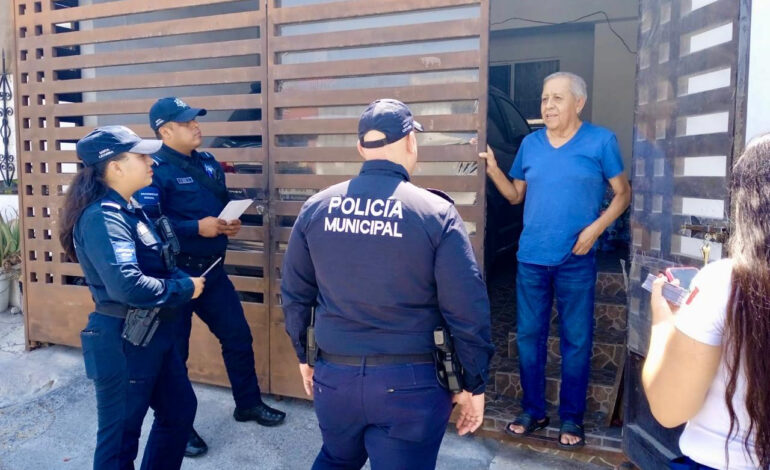 Lleva Santa Catarina seguridad casa por casa