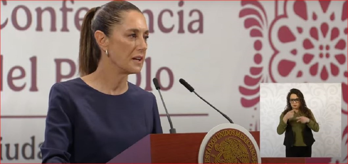 «En México el único que manda es el pueblo «; responde presidenta a Trump