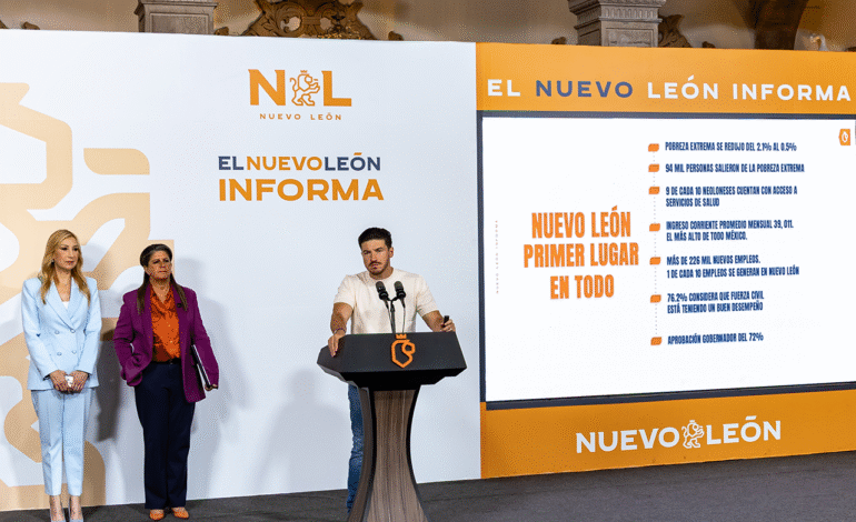 El Modelo Nuevo León se consolida como líder nacional en salud y reducción de pobreza