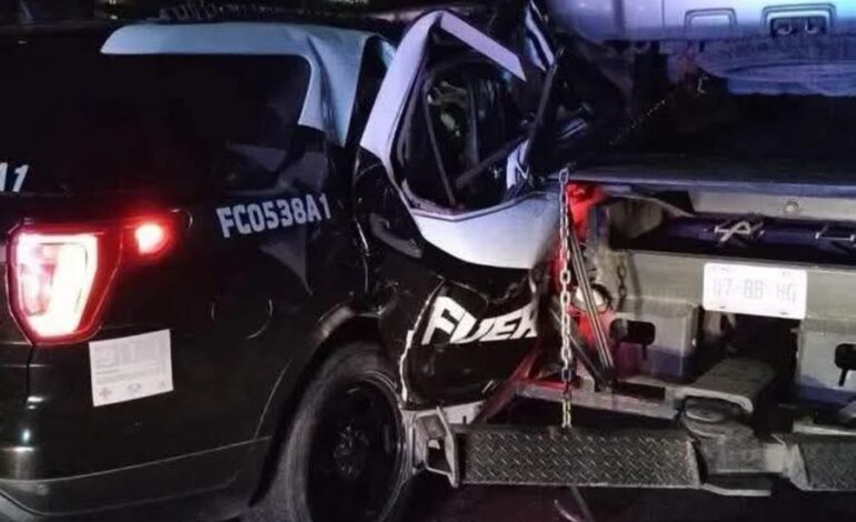 Condena Fuerza Civil actuación de elemento que se dio a la fuga tras arrollar a ciclista