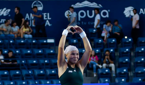 Shnaider se convierte en la primera finalista del Abierto GNP Seguros
