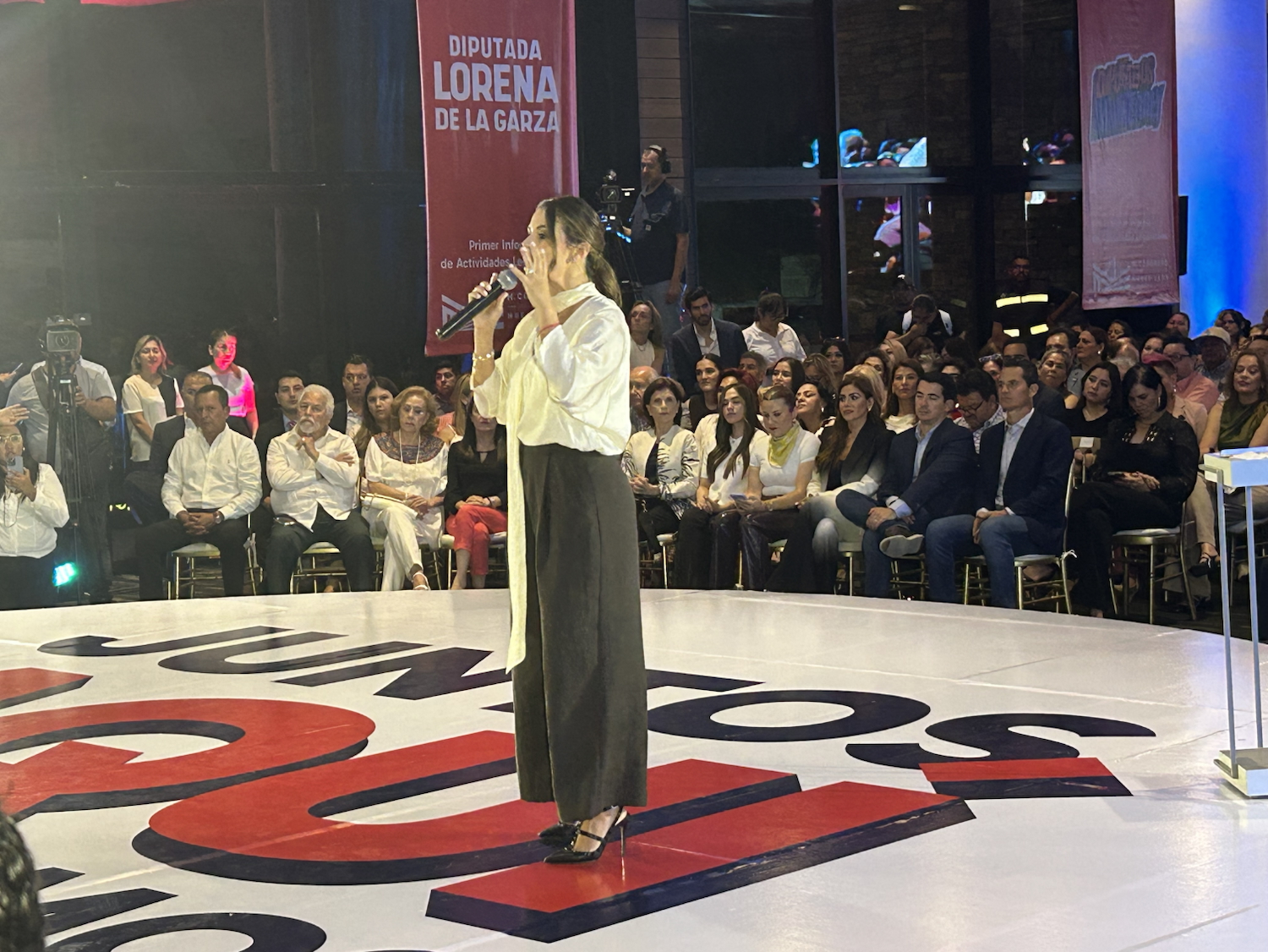 «No vamos a dejar que Samuel le entregue Nuevo León a Morena»: Lorena de la Garza