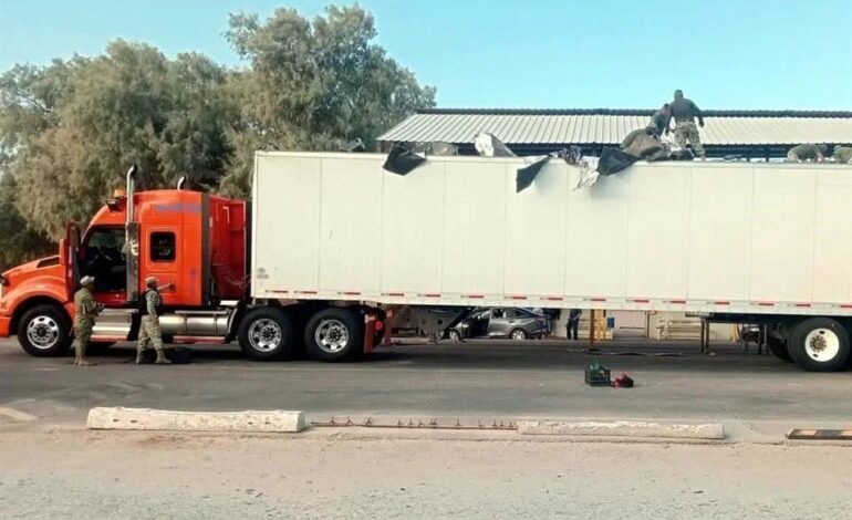 Decomisan en Sonora más de mil paquetes de cocaína