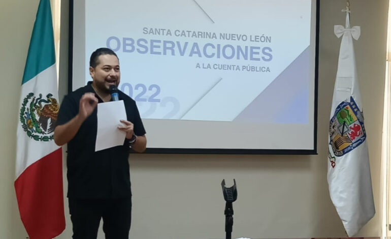 Solicita Miguel Lechuga juicio político contra alcalde de Santa Catarina